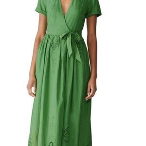 The Jetset Diaries Limelight Maxi Wrap Dress